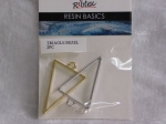Ribtex Resin Basics Triangle Bezel Frames 2pc